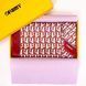 Gift set of twill and shawl "Bold Step", double-sided, 84х5