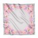 Silk scarf &ldquo;Between Us&rdquo; 65х65 (double-sided print) 65-17-D photos 1