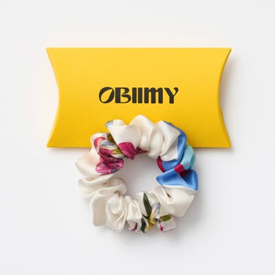 Silk scrunchie in assortment R-as photos