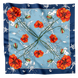 Шовкова хустка «Маків цвіт» 65x65