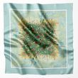 Silk Scarf "Summer Field" 65x65 (Double-sided print)