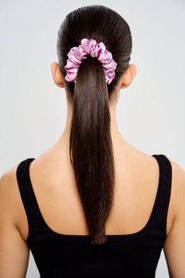 Silk scrunchie "Recovery" R-24 photos