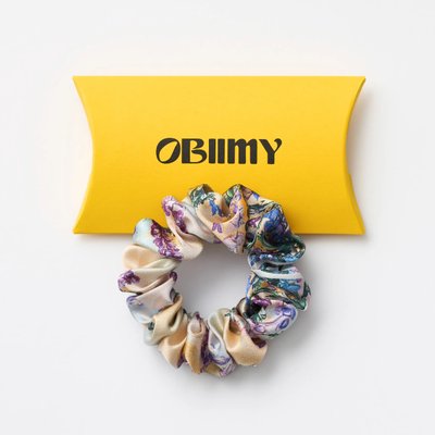 Silk scrunchie "Energy" R-6 photos