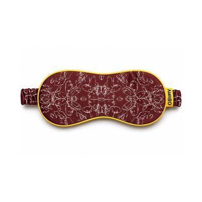Italian silk sleep mask "Wild temptation" M-26 photos