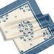 Double-Sided Silk Pocket Square "Passion" P-44-5-D photos 3