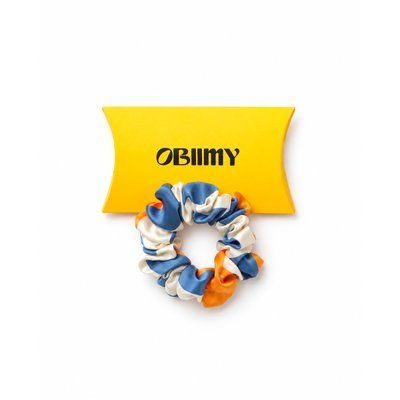 Silk hair scrunchie &ldquo;Spark&rdquo; R-32 photos