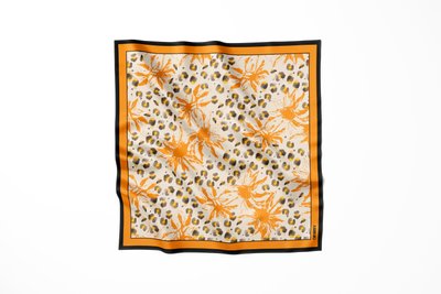 Premium silk scarf "Grace" 65-25 photos