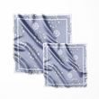 Premium silk scarf &ldquo;Admiration&rdquo; 44&times;44 (double-sided print)