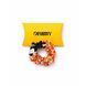 Silk hair scrunchie &ldquo;Golden Light&rdquo;