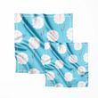 Silk scarf &ldquo;Tenderness&rdquo; 44&times;44 (double-sided print)