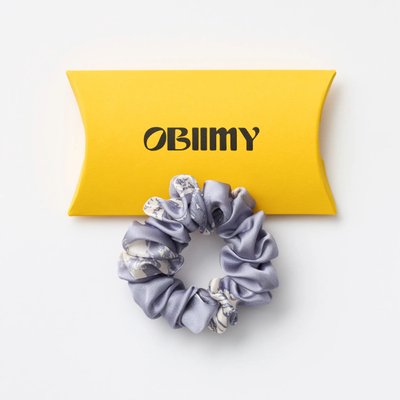 Silk scrunchie "Delight" R-3 photos