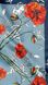 Premium silk scarf "Poppy Flower" 65-10 photos 9